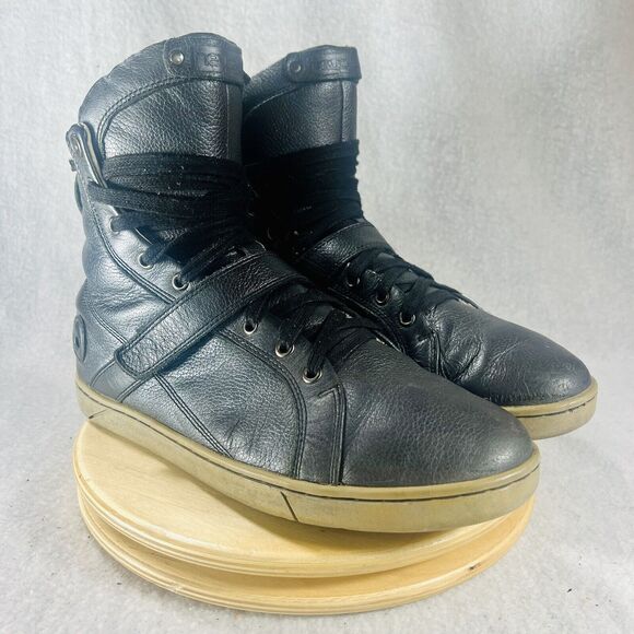 Heyday Footwear High Top Trainer Bodybuilding Weightlifting Men’s 10 Black Shoes - Picture 2 of 7